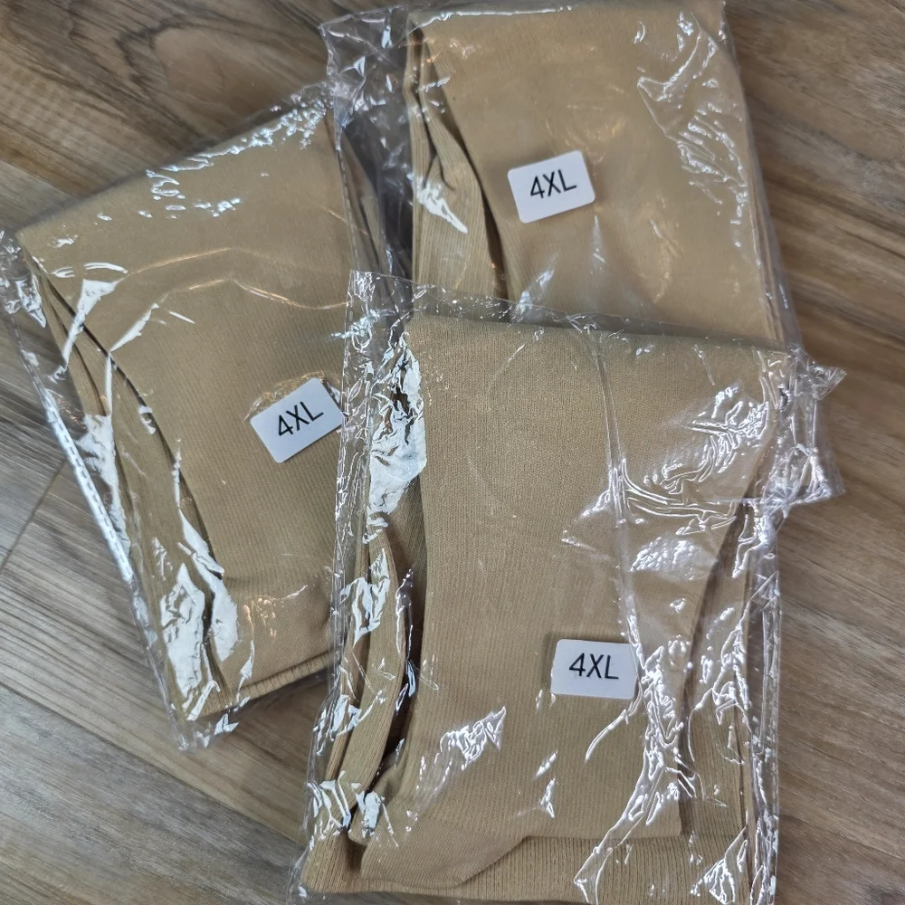 🔸️NIB Nude Unisex Compression Socks Set Of 3 Size 4XL